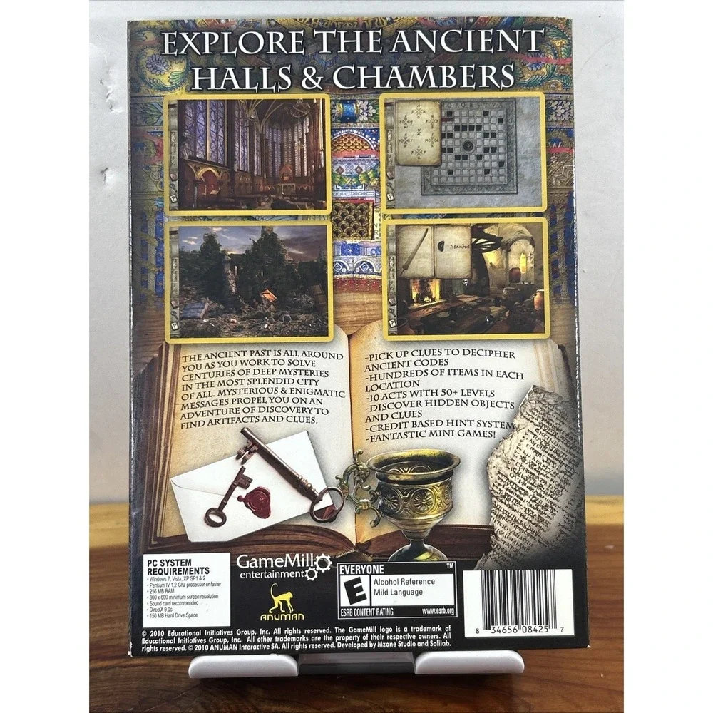 BRAND NEW Sealed Lost Secrets: Vatican Mysteries (PC, 2010) - Picture 2 of 2